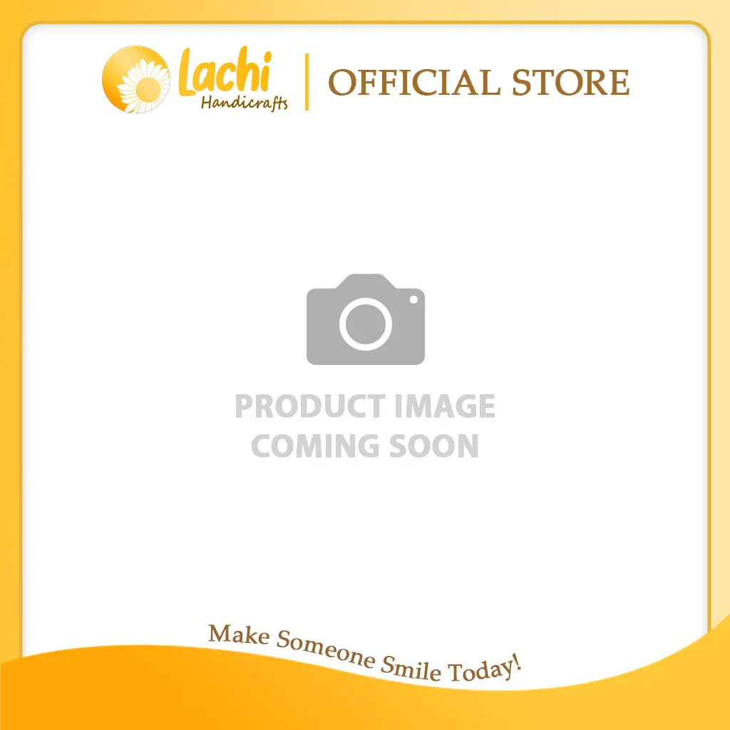 [AN-WH-ERSL] Lachi - White Anthurium Earring Stud (L)