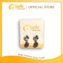 Blue Hibiscus Earring (M)