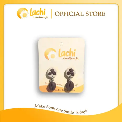 [COFB-ERSM] Lachi - Coffee Bean Earrings