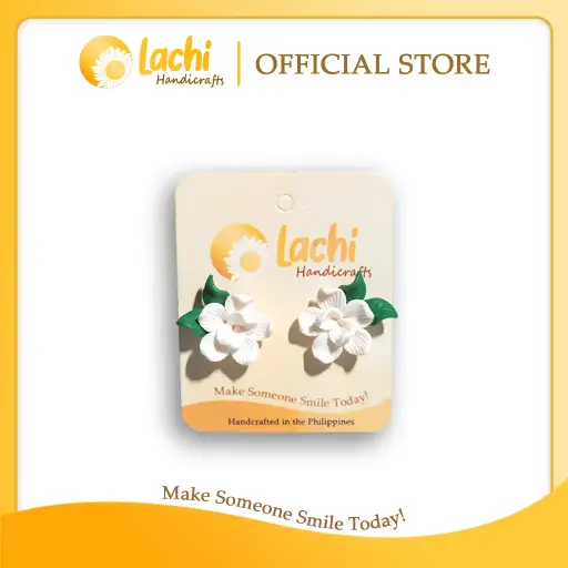 [SG-WH-ERSM] Lachi - Sampaguita Earring (M)