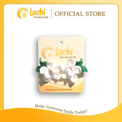 [SG-WH-ERSL] Lachi - Sampaguita Earring (L)