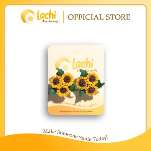 [SF-ERSBQ] Lachi - Sunflower Earring (BQ)